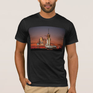 Camiseta Cielo rojo para el lanzamiento del transbordador e