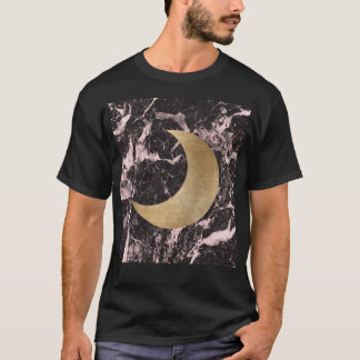 Camiseta Cielo rosa de la luna de mármol