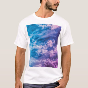 Camiseta Cielo surrealista, arte abstracto de ensueño.