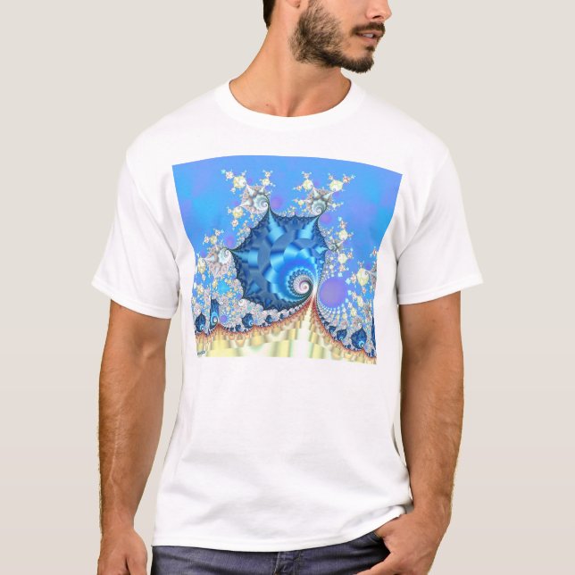 Camiseta Cielos azules (Anverso)