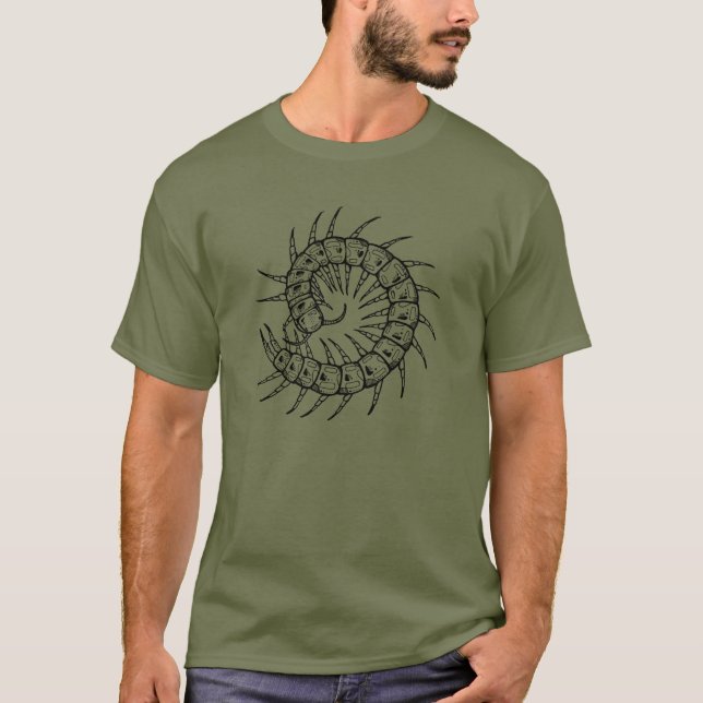 Camiseta Ciempiés (Anverso)