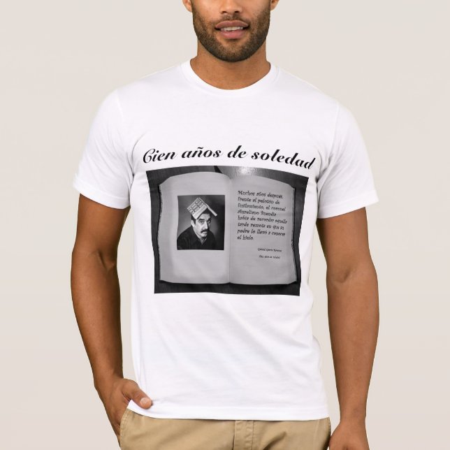 Camiseta cien años de soledad (Anverso)