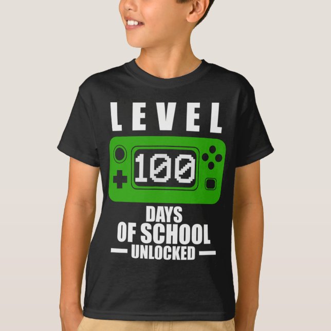 Camiseta Cien días de juegos escolares (Anverso)