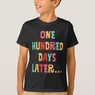 Camiseta Cien Días Después Del Cien Día Del Profesor Escola