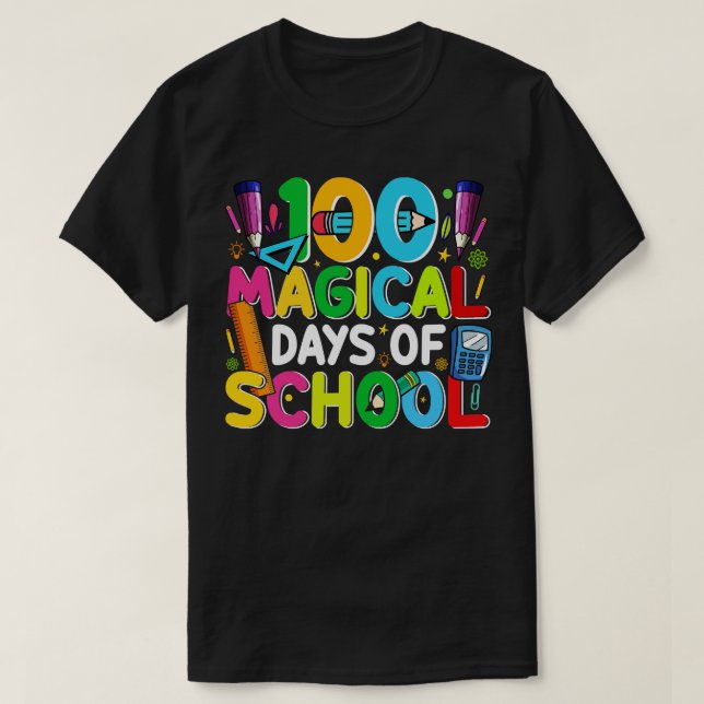Camiseta Cien días mágicos de colegio (Diseño del anverso)