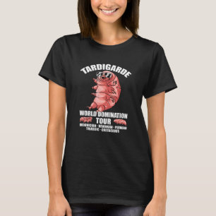 Camiseta Cien espacial de dominio mundial del oso de agua t
