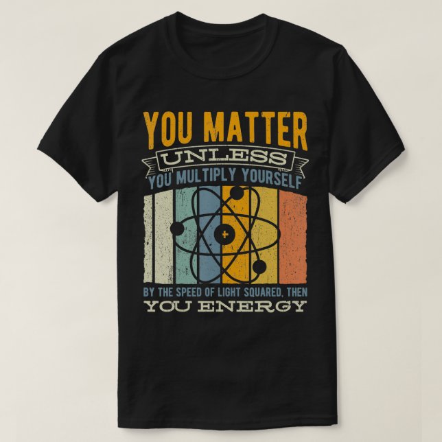 Camiseta ciencia (Diseño del anverso)
