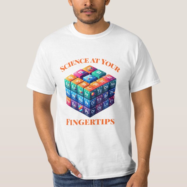 Camiseta Ciencia a tu alcance (Anverso)