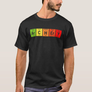 Camiseta Ciencia Ar C H Er Y Funny Archery Arrow Periódico
