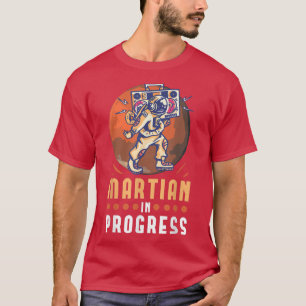 Camiseta Ciencia Astronauta Espacial Marciana En Curso Nasa
