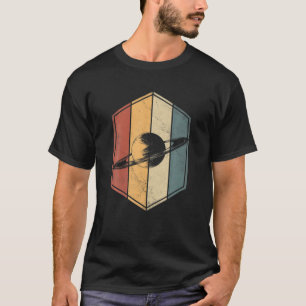 Camiseta Ciencia Astronomía Regalos Vintage Planeta Saturno