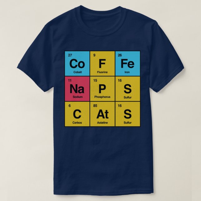 Camiseta Ciencia capta gatos de Tobe Fonseca (Diseño del anverso)