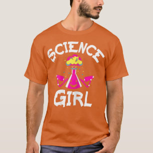 Camiseta Ciencia Chica Stem Campo Biología Química Física
