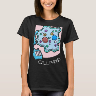 Camiseta Ciencia Chistes Teléfono celular Biología Química