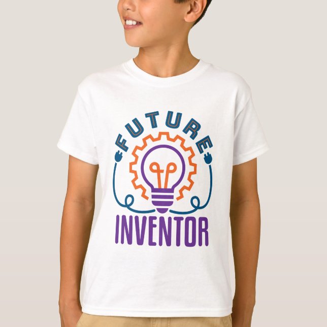 Camiseta Ciencia Científica de Ingeniero Futuro (Anverso)
