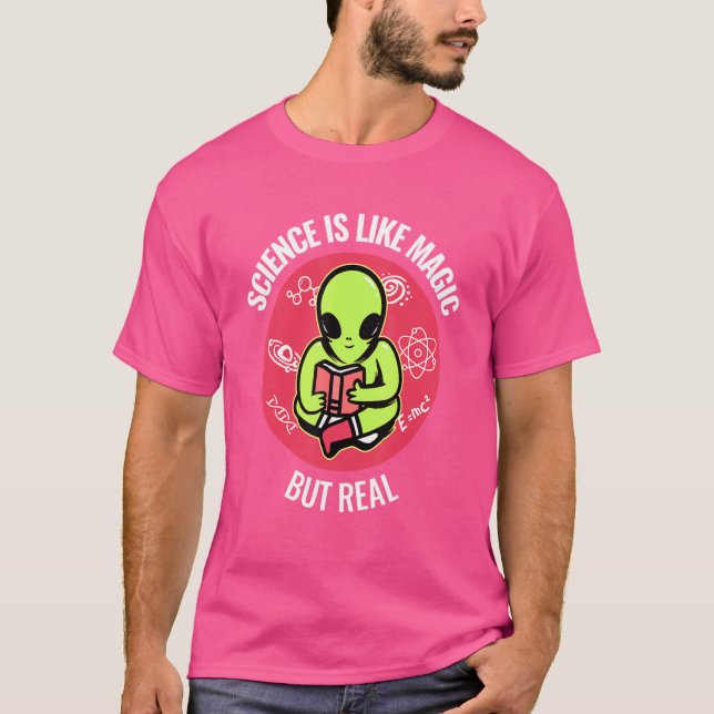 Camiseta Ciencia como la magia (Anverso)