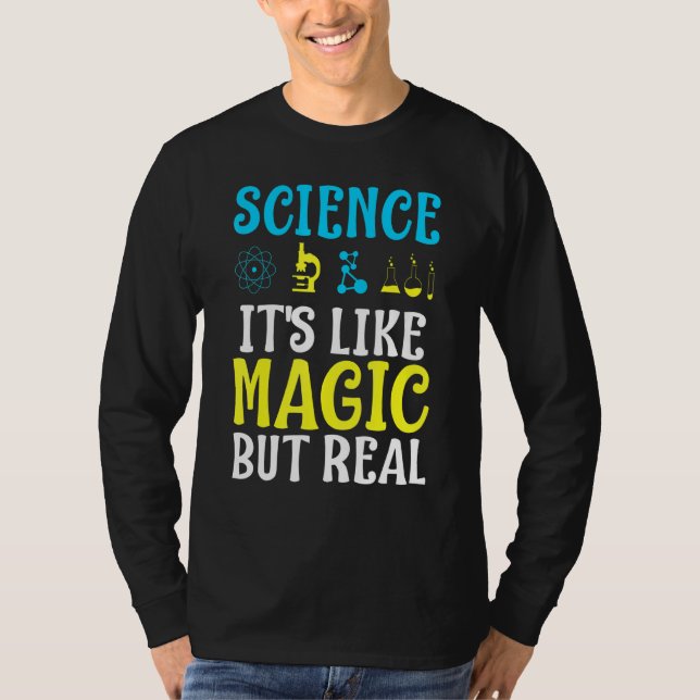 Camiseta Ciencia como la magia (Anverso)
