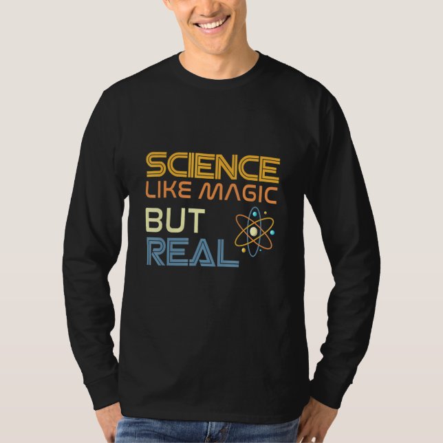 Camiseta Ciencia como la magia (Anverso)