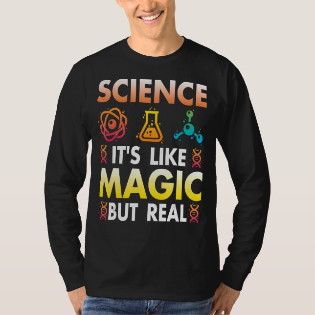 Camiseta Ciencia como magia (Anverso)