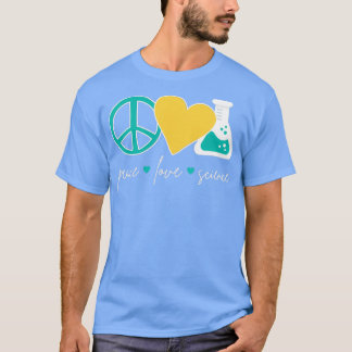 Camiseta Ciencia de amor por la paz III 1