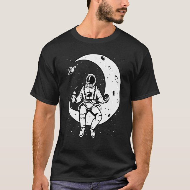Camiseta Ciencia de cohetes de exploración espacial astrona (Anverso)
