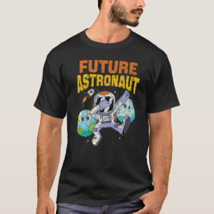 Camiseta Ciencia de Espacio Exterior Cohete Galaxia Dabbing