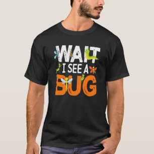 Camiseta Ciencia de insectos de error Esperen veo un error