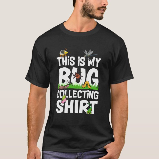 Camiseta Ciencia de insectos de fallos Este es mi error al  (Anverso)