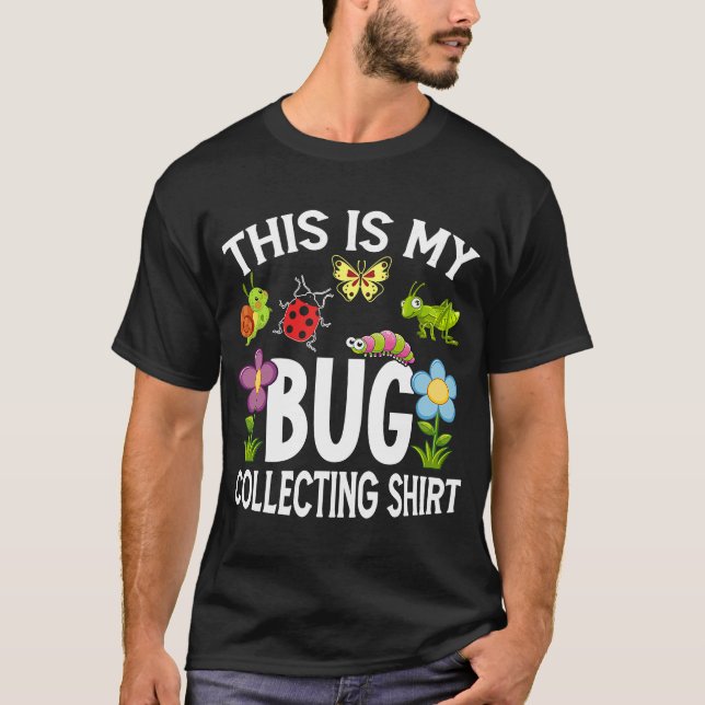 Camiseta Ciencia de insectos de fallos Este es mi error al  (Anverso)