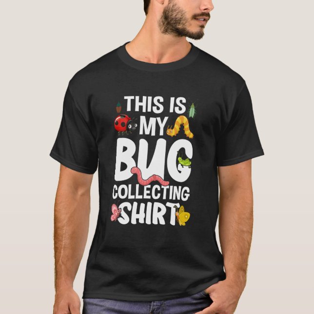 Camiseta Ciencia de insectos de fallos Este es mi error al  (Anverso)
