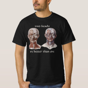 Camiseta Ciencia de la anatomía humana vintage, nariz de ga