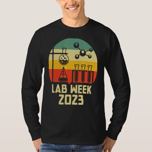 Camiseta Ciencia de la época de Lab Week 2023 (Anverso)