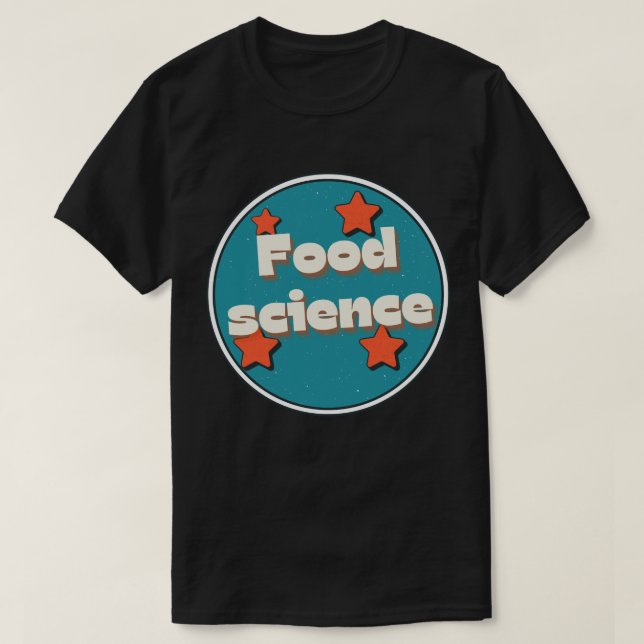 Camiseta Ciencia de los alimentos (Diseño del anverso)