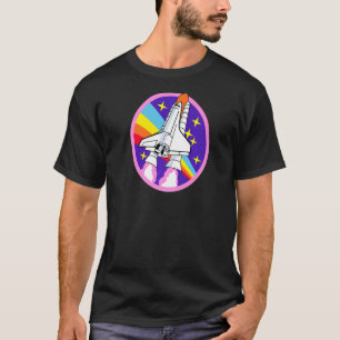 Camiseta Ciencia de los robots astronautas de lanzamientos 