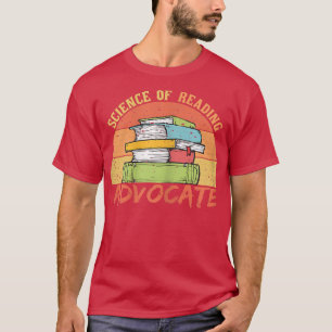 Camiseta Ciencia De Mujeres De La Lectura Advocate Vintage