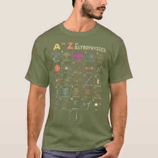 Camiseta Ciencia de objetos espaciales divertidos de la ast