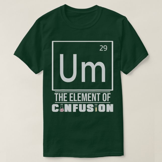Camiseta Ciencia de química divertida (Diseño del anverso)