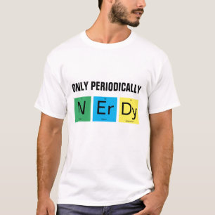 Camiseta Ciencia de Química divertida y periódica
