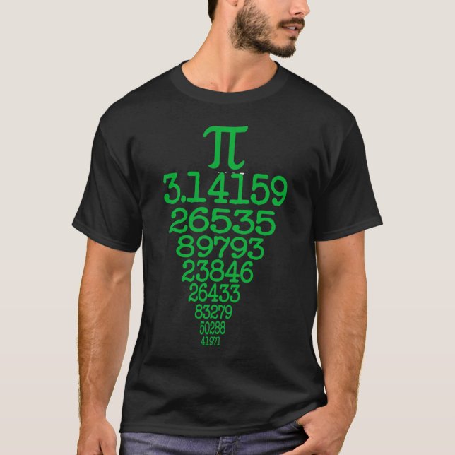 Camiseta Ciencia de regalo de feliz día de la matemática de (Anverso)
