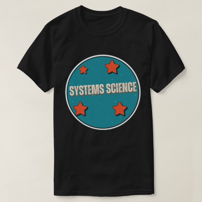 Camiseta Ciencia de Sistemas (Diseño del anverso)