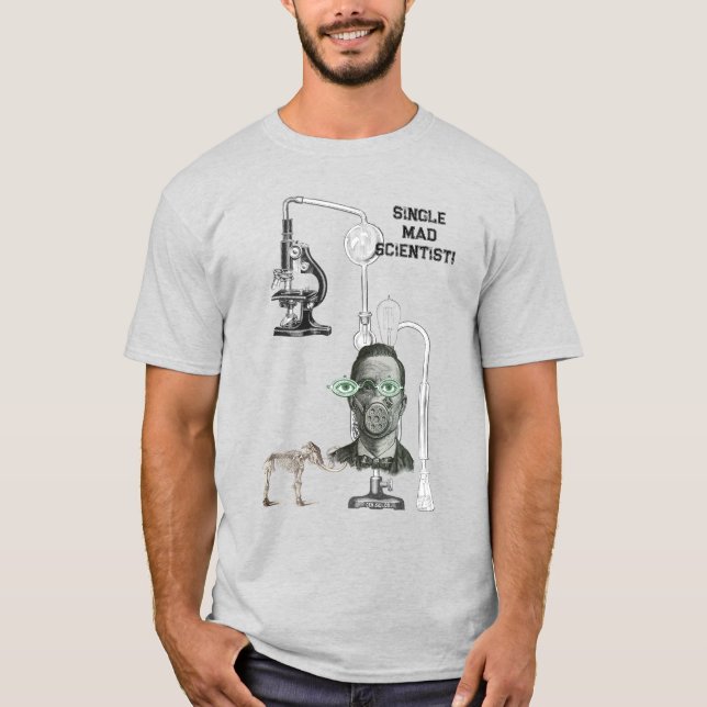 Camiseta Ciencia de un solo científico Médica principal de  (Anverso)