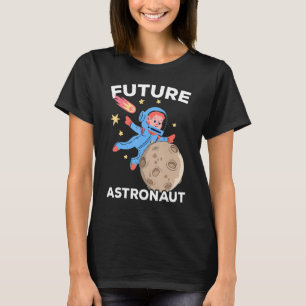 Camiseta Ciencia del espacio exterior Niños Luna Futuro Uni