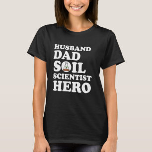 Camiseta Ciencia del Suelo Científico Agrícola Científico d
