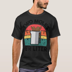Camiseta Ciencia divertida: dos tipos por litro de equipo d
