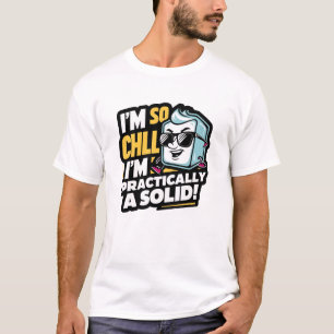 Camiseta Ciencia Divertida - Hielo Relajado
