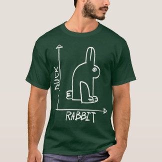 Camiseta Ciencia divertida Nerd Duck Rabbit Physictics Geek