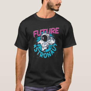 Camiseta Ciencia espacial Galaxia niños astronauta futuro e