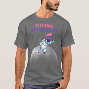Camiseta Ciencia Espacial Moon Landing Astronomía Niños Fut