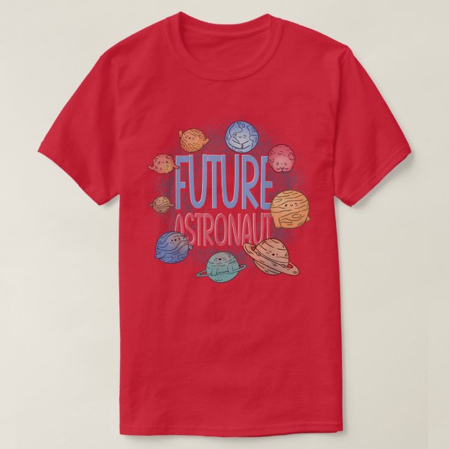 Camiseta Ciencia espacial Planes Universos Futuro del Espac (Diseño del anverso)