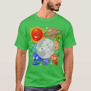 Camiseta Ciencia Espacial Universo Astronauta Astronauta Cu